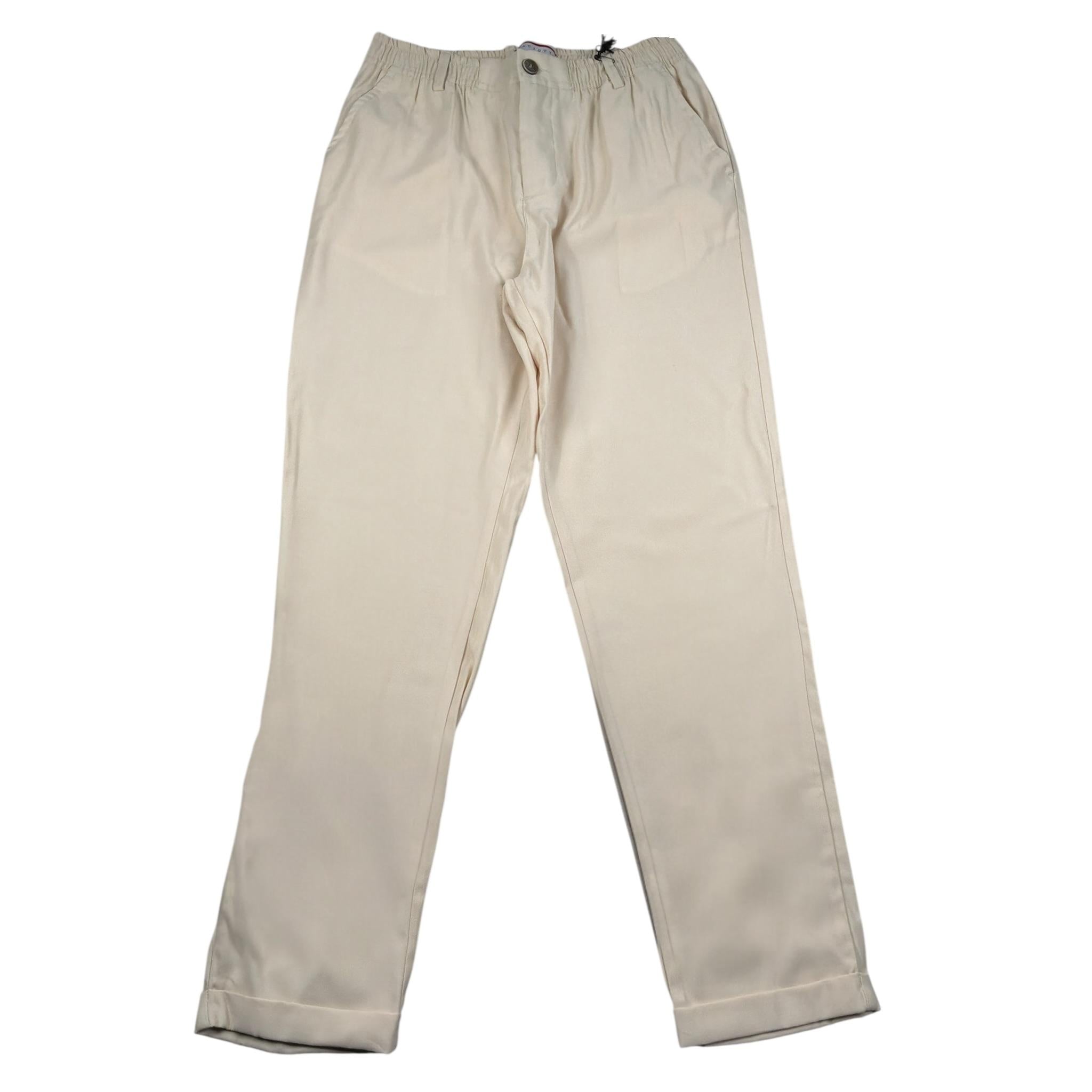 Cesare Paciotti Pantalone tinta unita con Elastico In Vita Beige per Bambino PTP5153JX BEIGE CESARE PACIOTTI 