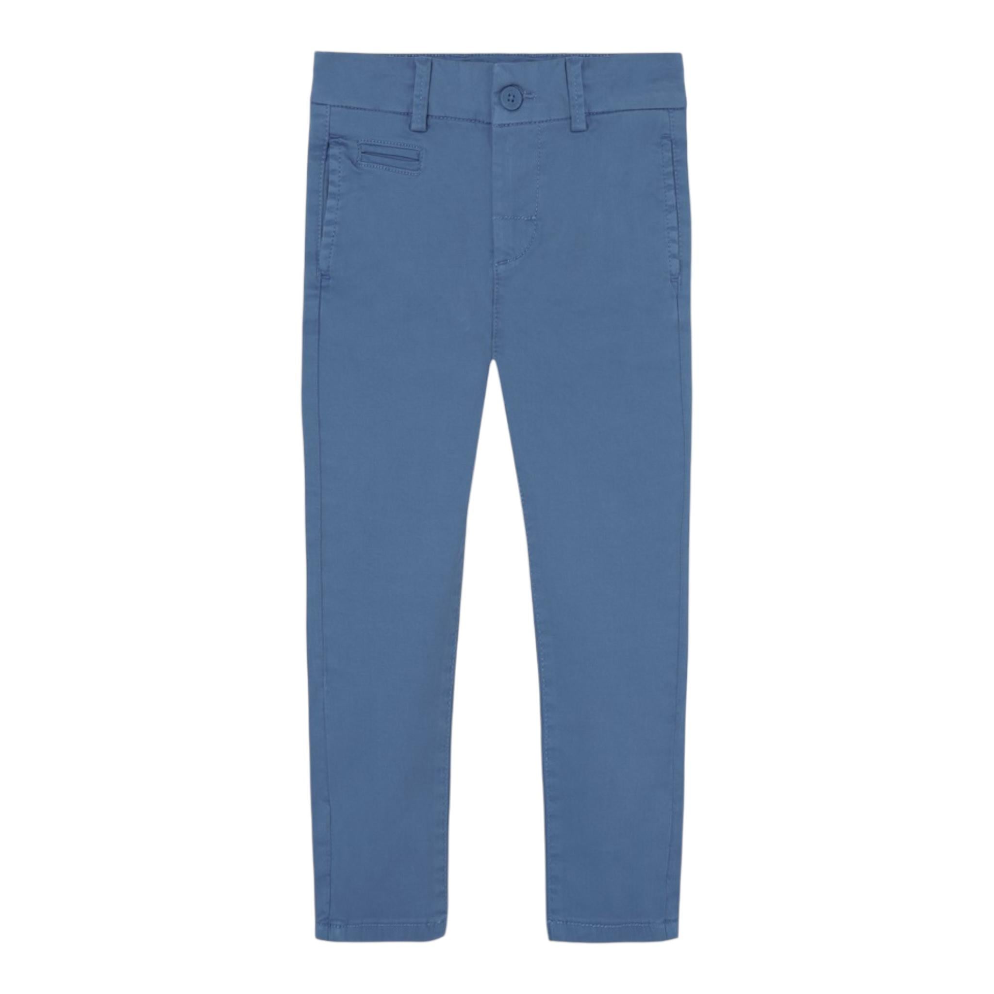BOBOLI pantalone tinta unita con girovita regolabile Azzurro per Bambino 739054 AZZURRO BOBOLI 