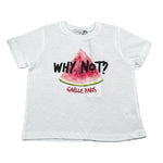 Gaelle T-Shirt tinta unita con Stampa Bianco per Bambina 2746M00481 BIANCO GAELLE 