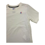 K-WAY t-shirt girocollo tinta unita con stampa Bianco per Bambino K7133YW BIANCO K-WAY 