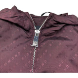 John Richmond Giubbino Tinta Unita con Zip E Cappuccio per Bambino RBP26216GB BORDEAUX JOHN RICHMOND 