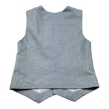 Emanuel Pris Gilet Tinta Unita per Bambino EPC2093R AZZURRO EMANUEL PRIS 