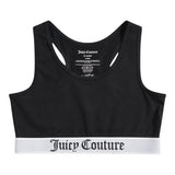 Juicy Couture Set 2 Top Tinta Unita con Stampa per Bambina JBX5826 NERO JUICY COUTURE 
