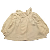 ZHOE & TOBIAH camicia manica lunga tinta unita Panna per Bambina C005 PANNA ZHOE & TOBIAH 