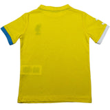 U.S. Polo Assn T-Shirt Girocollo Tinta Unita con Logo per Neonato US41554 GIALLO U.S. POLO ASSN 