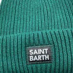 SAINT BARTH cappello tinta unita con stampa Verde per Bambino BRR0001 VERDE SAINT BARTH 