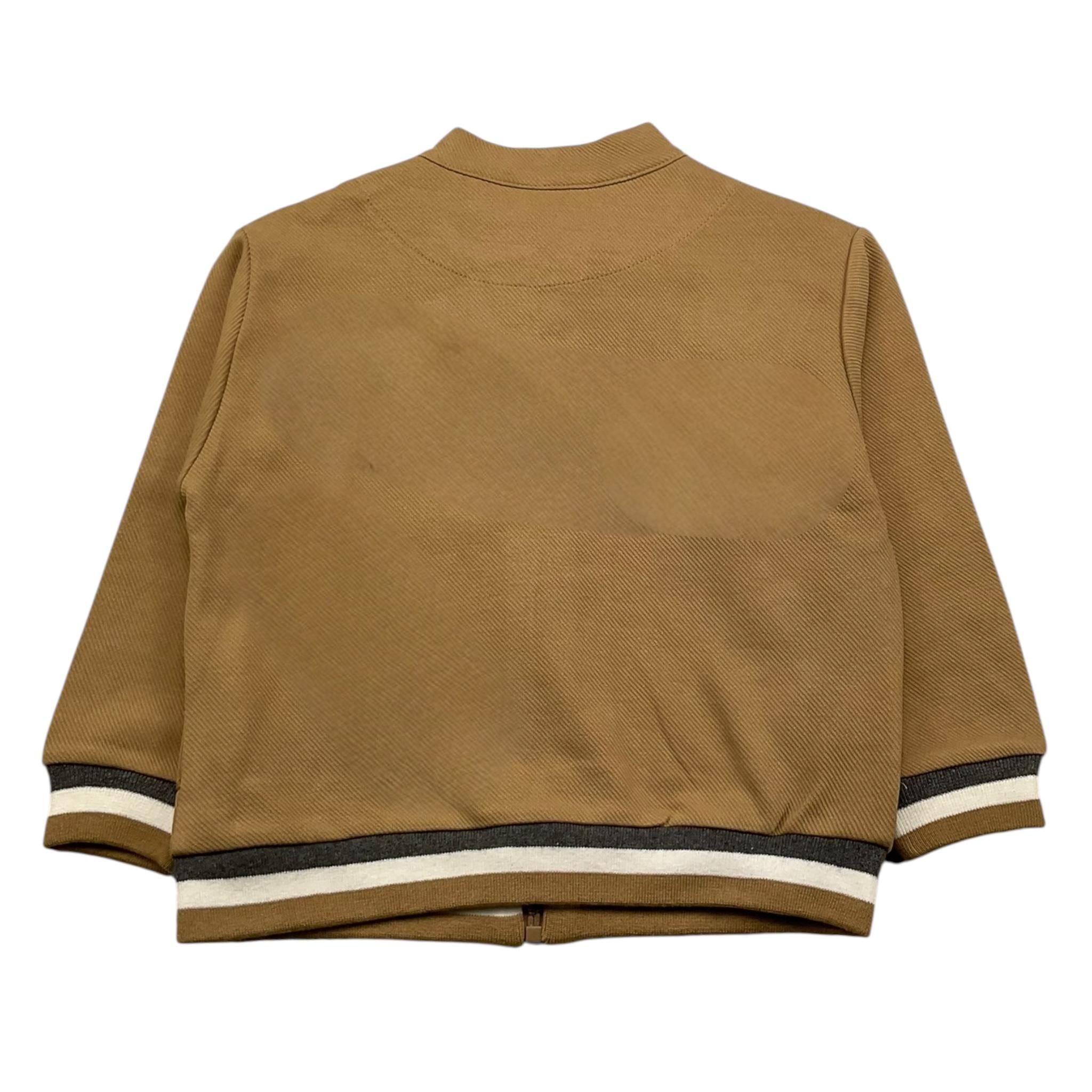 MAYORAL felpa con zip tinta unita Beige per Bambino 4474J BEIGE MAYORAL 