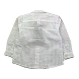 Please Camicia Manica Lunga Tinta Unita per Neonato CL28270B73 BIANCO PLEASE 