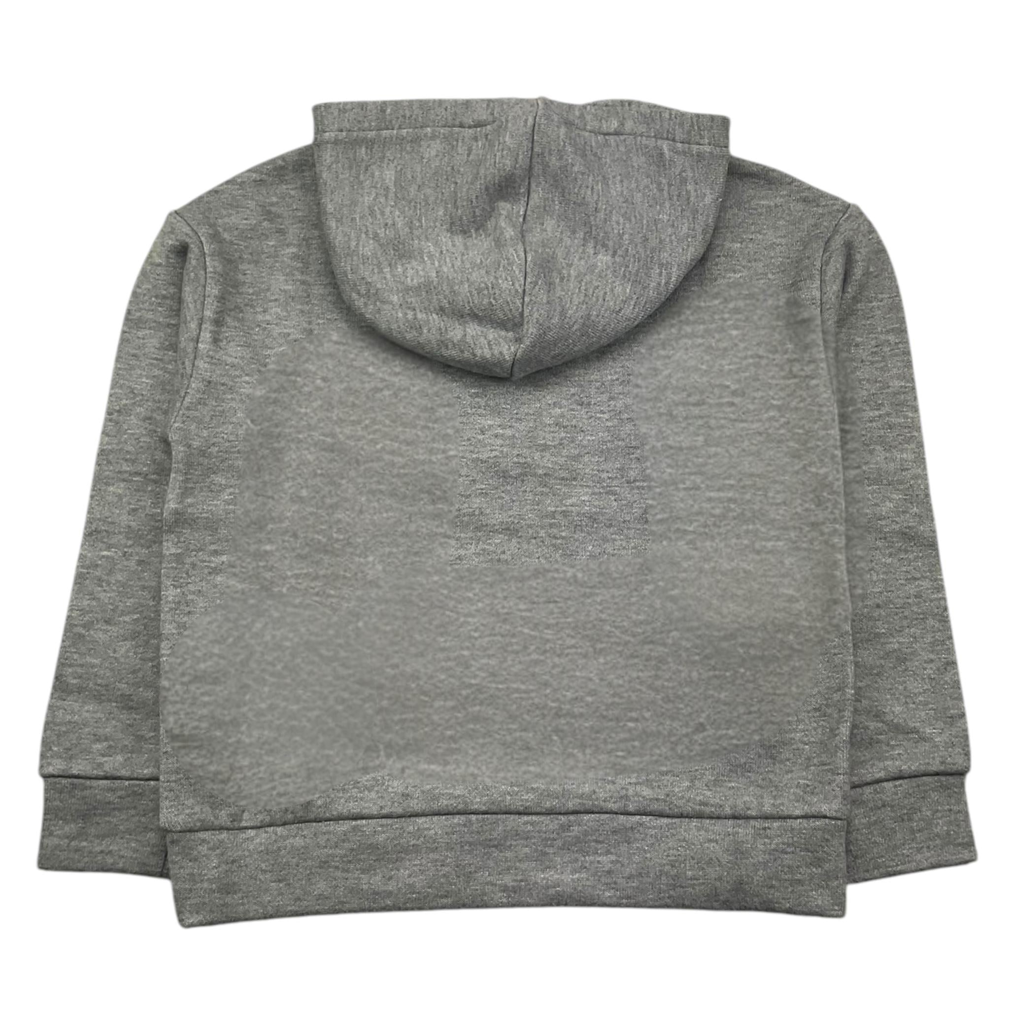 DOU DOU felpa chiusa con cappuccio e stampa in contrasto Grigio per Bambino DV4P50 GRIGIO DOU DOU 