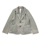 Distrett Einfarbige Jacke mit Sandknöpfen für Jungen