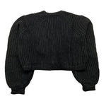 LIU JO cardigan tinta unita Nero per Bambina GF3238 NERO LIU JO 