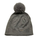 TWINSET cappello tinta unita con pon pon Grigio per Bambina K63039 GRIGIO TWINSET 