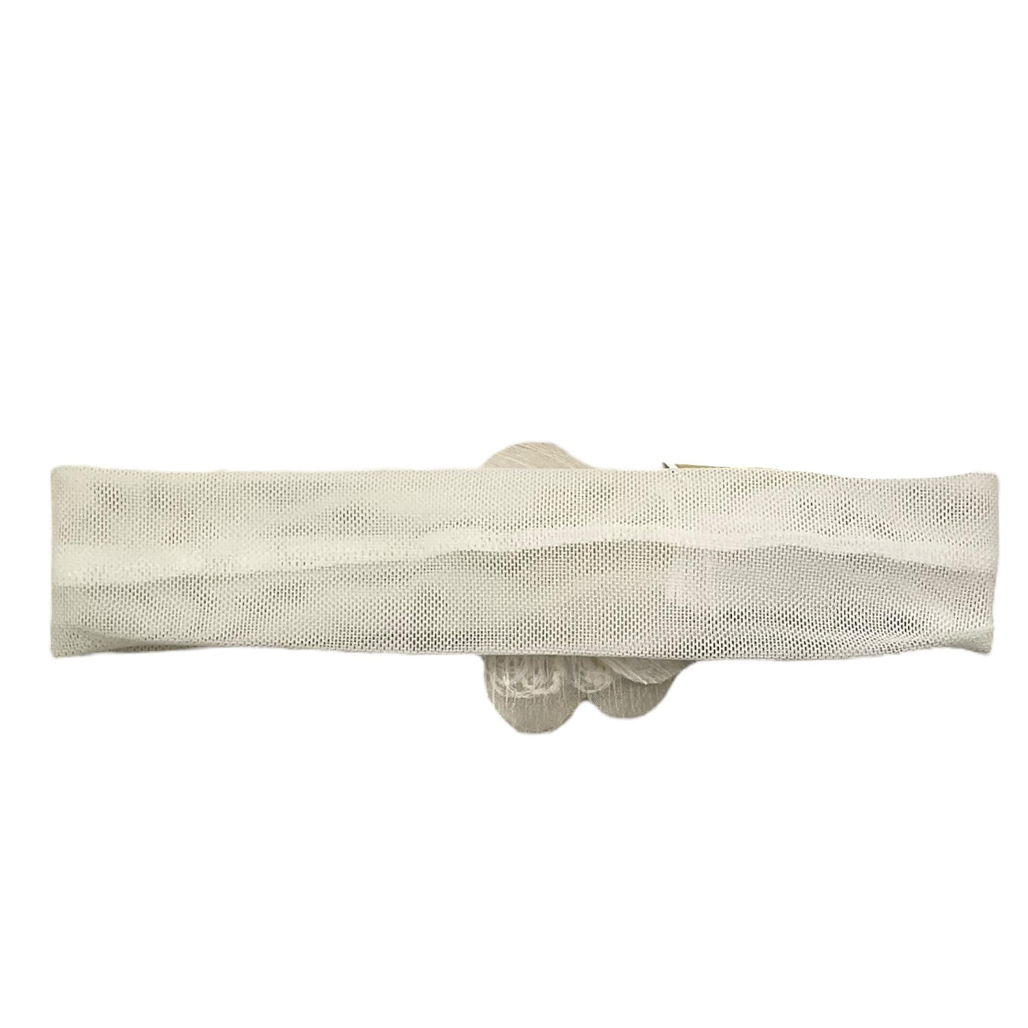 LALALU' fascia capelli tinta unita cn fiore Bianco per Neonata FAL8M BIANCO LALALU' 