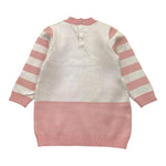 MAYORAL abito tinta unita in maglia cn stampa Bianco per Neonata 29188 BIANCO MAYORAL 