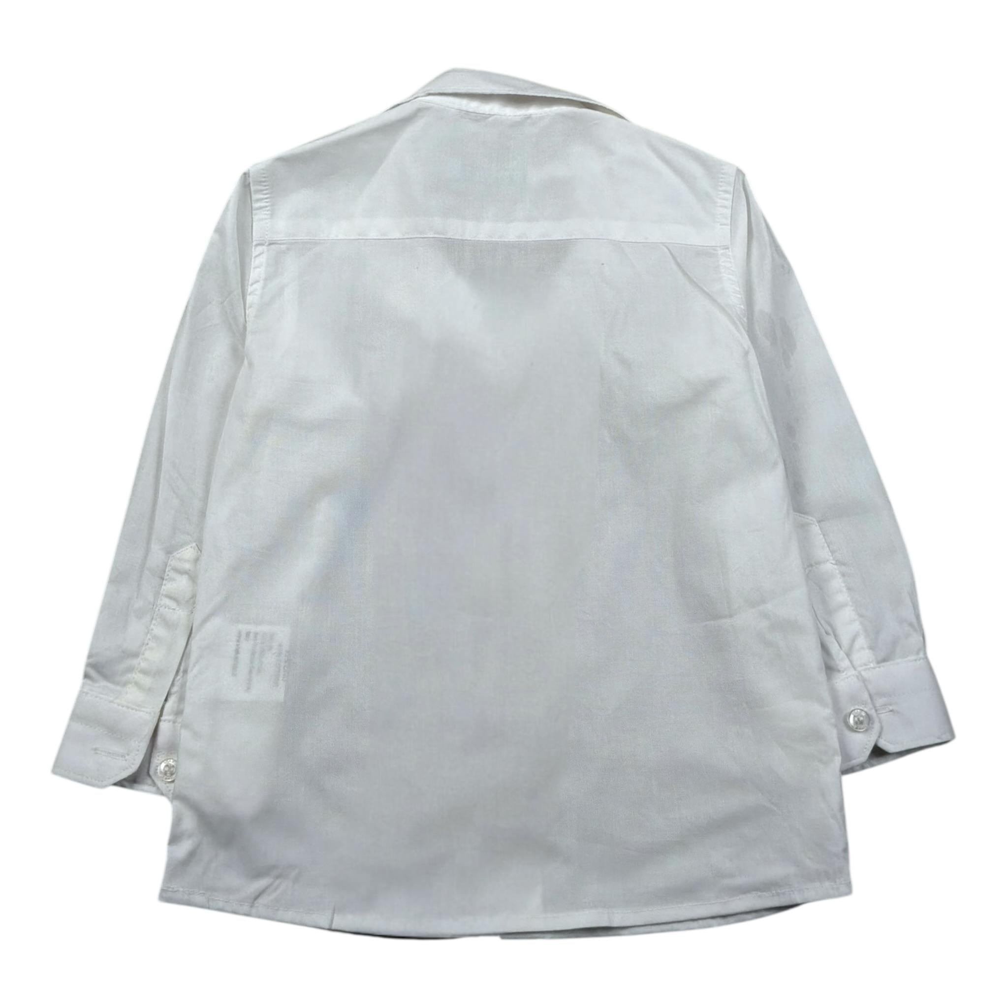 Shako' Camicia Manica Lunga Tinta Unita per Neonato CMSH2 PANNA SHAKO' 