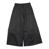 Alice Pi Schwarze Palazzo-Hose, einfarbig, für Mädchen