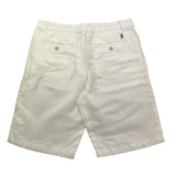 Ralph Lauren Bermuda Tinta Unita con Logo per Bambino 323932984001 BIANCO RALPH LAUREN 