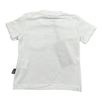 Daniele Alessandrini T-Shirt Girocollo tinta unita con Stampa Bianco per Neonato 1296M00014 BIANCO DANIELE ALESSANDRINI 