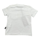 Daniele Alessandrini T-Shirt Girocollo tinta unita con Stampa Bianco per Neonato 1296M00014 BIANCO DANIELE ALESSANDRINI 