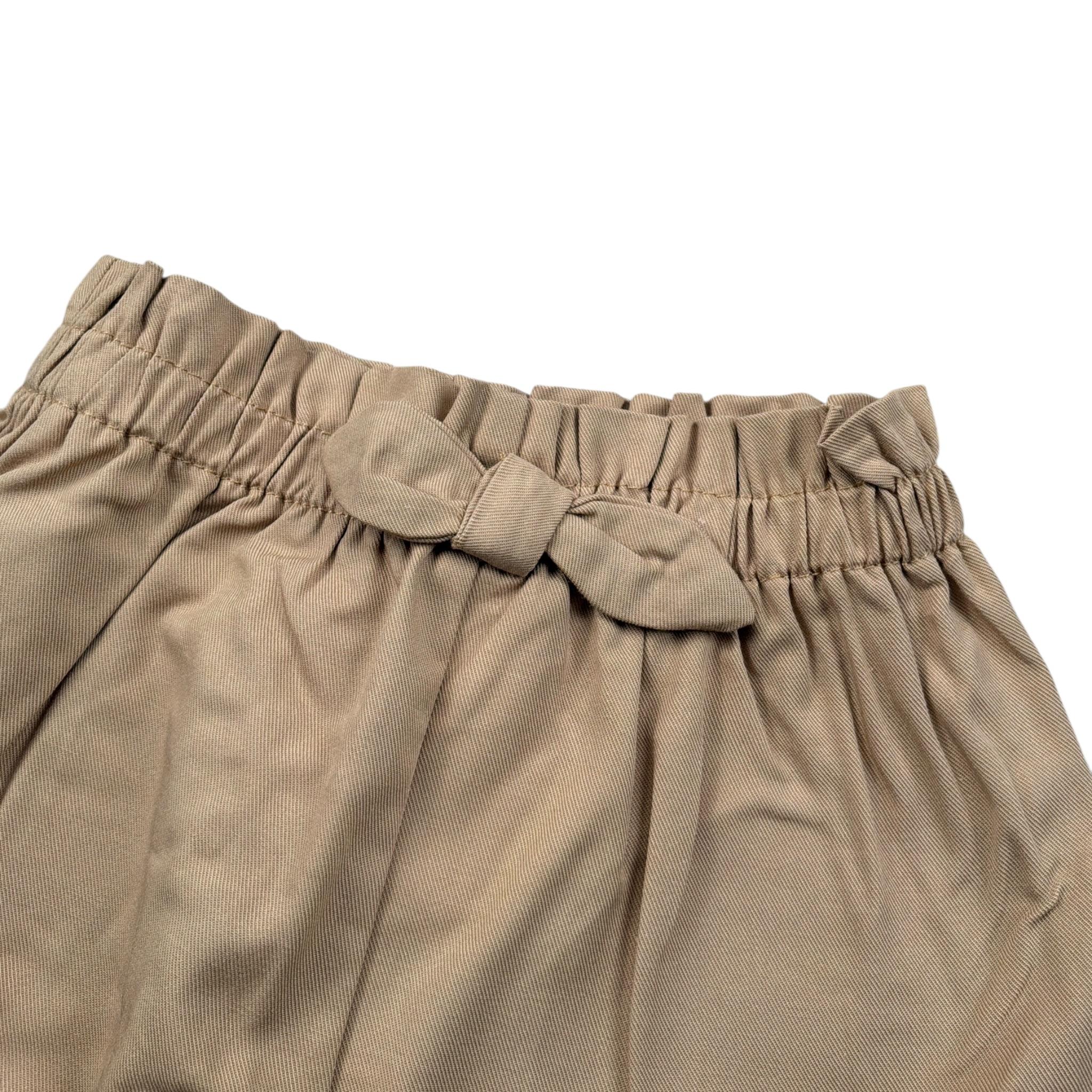 Mayoral Short tinta unita con Elastico Invita Beige per Neonata 1258XX BEIGE MAYORAL 