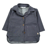 Bamboom+Babies Camicia Manica Lunga Tinta Unita per Neonato 807 BLU BAMBOOM+BABIES 