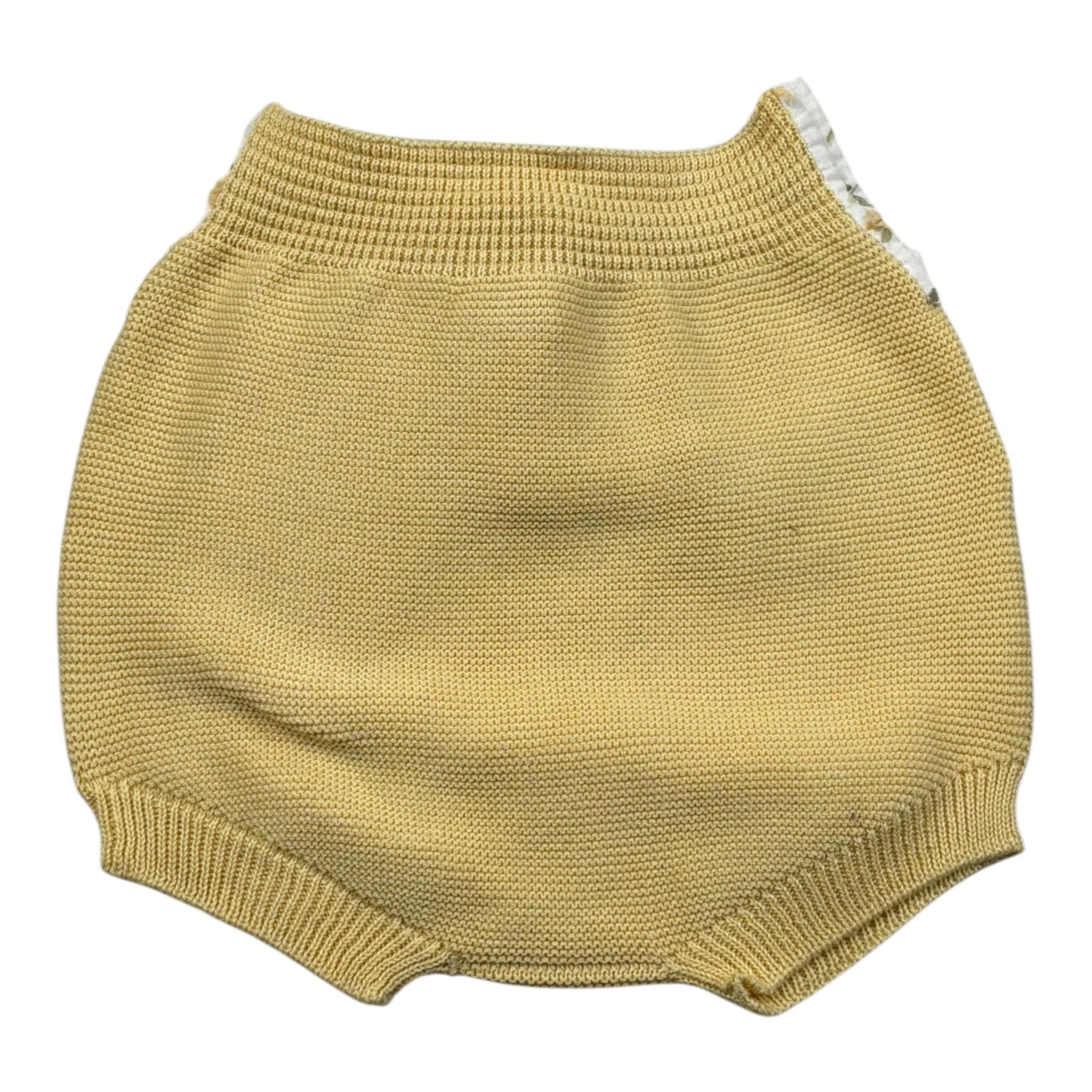 Wedoble Culotte Tinta Unita con Fiocco per Neonata V2507331E GIALLO WEDOBLE 