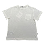 Il Gufo T-Shirt Girocollo Tinta Unita con Taschino per Neonato P25TS275M0141 PANNA IL GUFO 