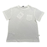 Il Gufo T-Shirt Girocollo Tinta Unita con Taschino per Neonato P25TS275M0141 PANNA IL GUFO 