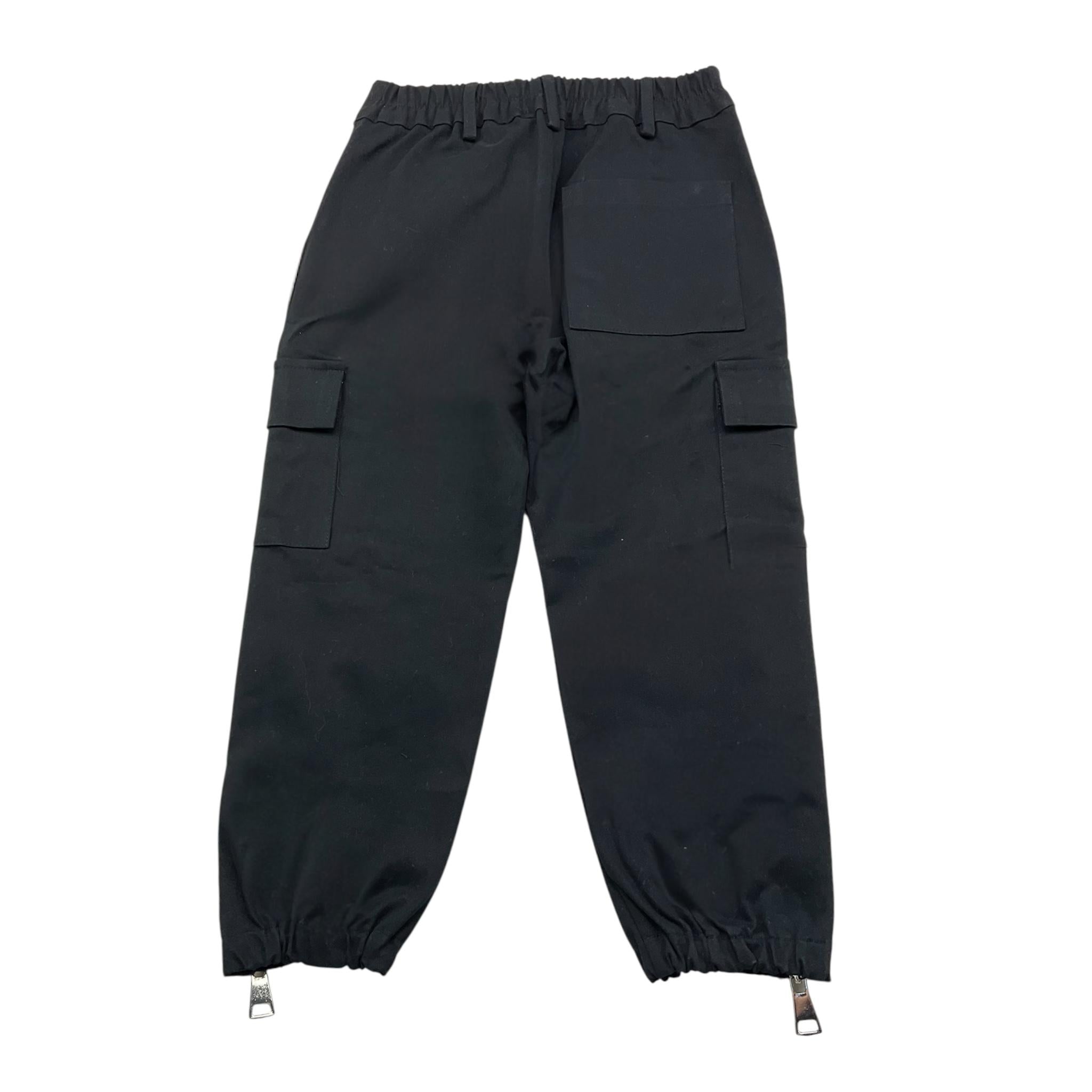 NEVER TOO pantalone tinta unita con elastico in vita Nero per Bambino NT2215B NERO NEVER TOO 