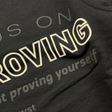 STAY STREET felpa girocollo tinta unita con stampa Nero per Neonato FB3003 NERO STAY STREET 