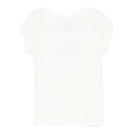Philosophy T-Shirt Girocollo Tinta Unita con Stampa per Bambina I1E617 PANNA PHILOSOPHY 