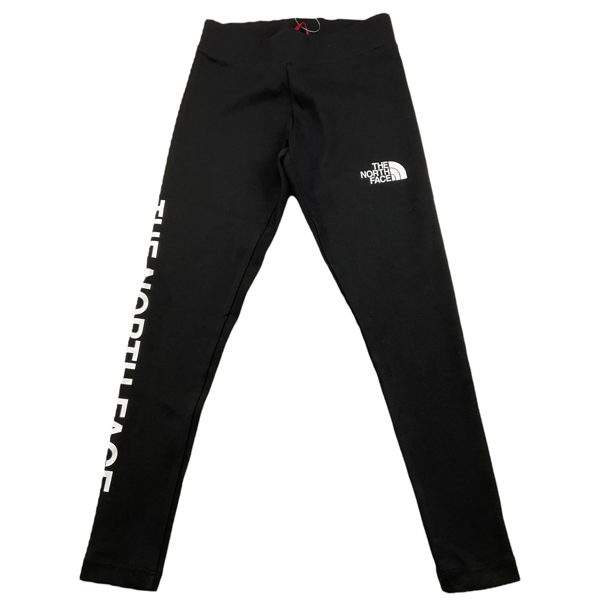 THE NORTH FACE leggins tinta unita con stampa logo Nero per Bambina NF0A89HVJK3 NERO THE NORTH FACE 
