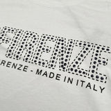 G2Firenze T-Shirt tinta unita con Stampa Bianco per Bambino 00602 BIANCO G2FIRENZE 