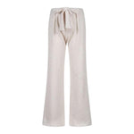 FUN & FUN pantalone modello a palazzo tinta unita Sabbia per Bambina FCJPT00002 SABBIA FUN & FUN 
