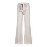 FUN & FUN pantalone modello a palazzo tinta unita Sabbia per Bambina FCJPT00002 SABBIA FUN & FUN 
