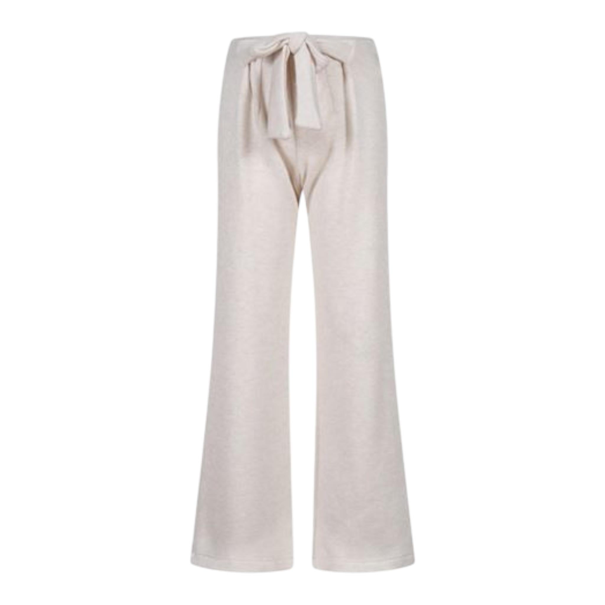 FUN & FUN pantalone modello a palazzo tinta unita Sabbia per Bambina FCJPT00002 SABBIA FUN & FUN 