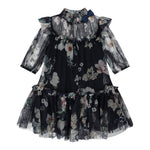 ANGEL'S FACE abito mezza manica tinta unita con tulle Blu per Bambina MYRTLE BLU ANGEL'S FACE 