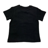 Iceberg T-Shirt Girocollo Tinta Unita con Stampe In Contrasto per Neonato TSICE5123BX NERO ICEBERG 