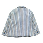 Minibanda Giacca Tinta Unita Fantasia A Righe per Neonato 3B647 BIANCO MINIBANDA 