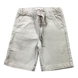 Zhoe &amp; Tobiah Einfarbige Bermudashorts mit elastischer Taille in Beige für Babys