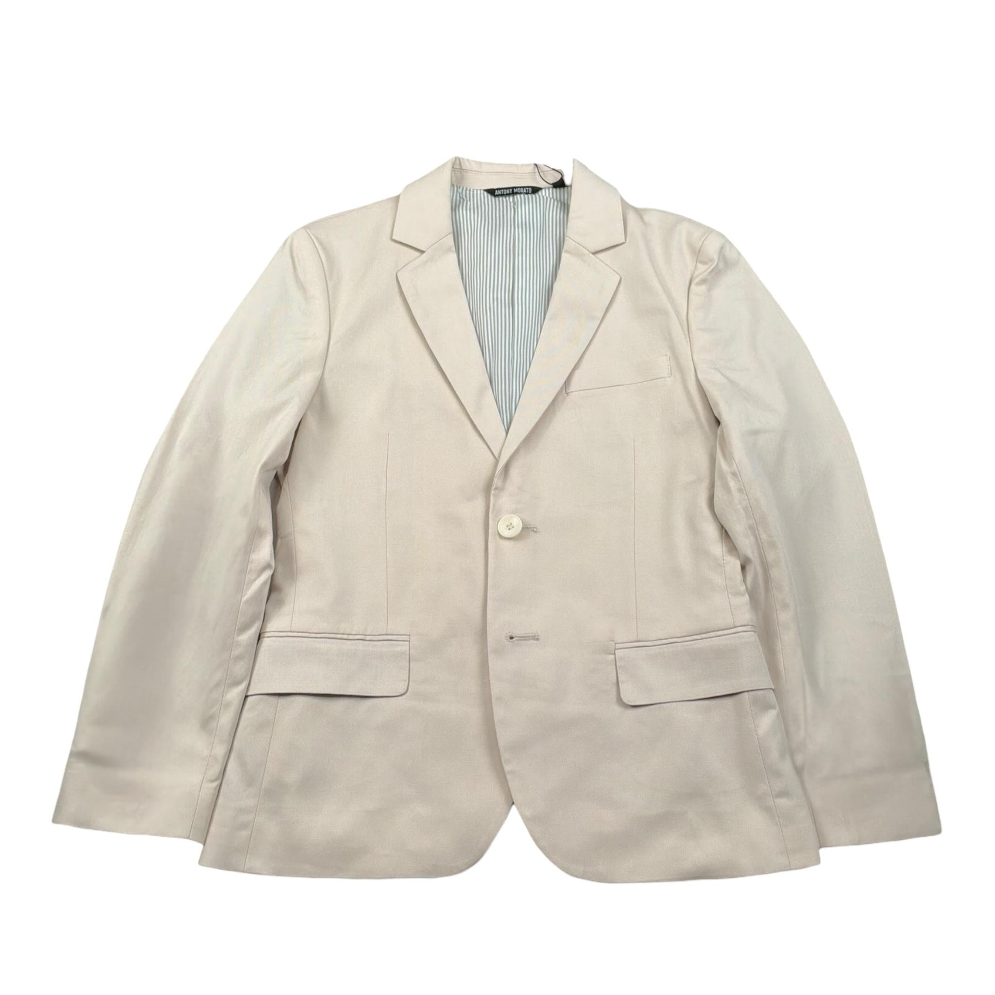 Antony Morato Giacca Tinta Unita con Bottoni per Bambino MKJS00011X BEIGE ANTONY MORATO 