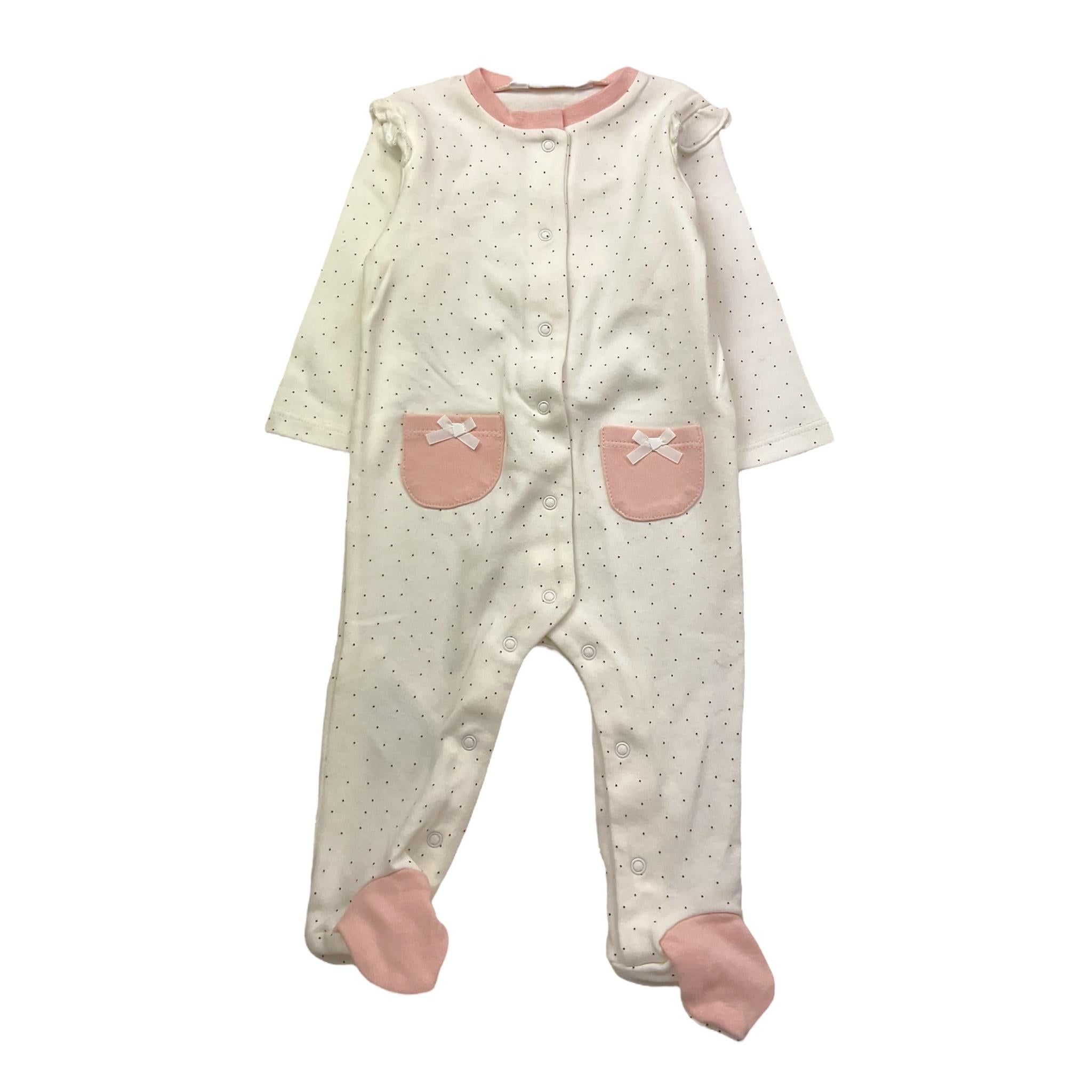 MAYORAL tutina tinta unita con fantasia pois Bianco per Neonata 260999 BIANCO MAYORAL 