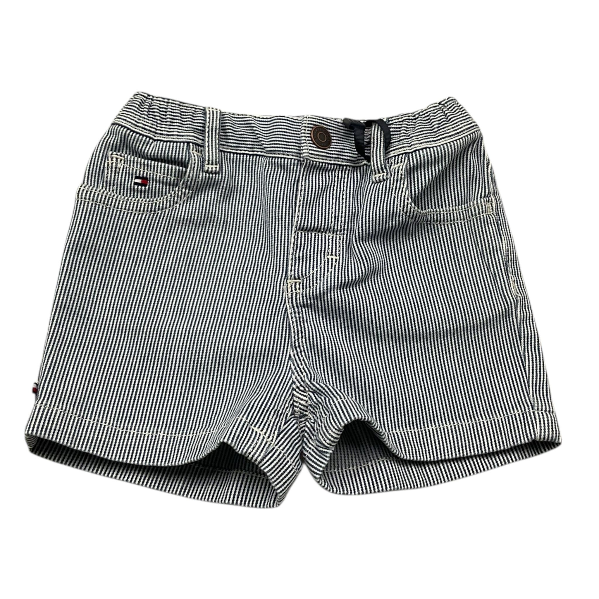 Tommy Hilfiger Bermuda Fantasia A Righe per Neonato KN0KN01792 BIANCO/BLU TOMMY HILFIGER 