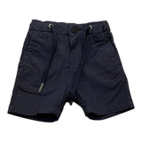 Jeckerson Bermuda Einfarbig Mit Elastischer Taille Blau Für Neugeborene