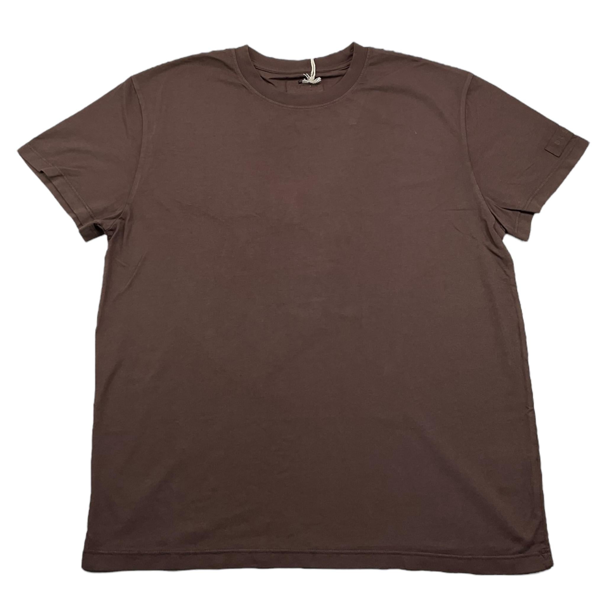 DUSTY COLOR t-shirt girocollo tinta unita Marrone per Bambino DUXF4033TS MARRONE DUSTY COLOR 