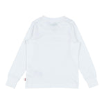 LEVI'S shirt girocollo tinta unita con stampa logo Bianco per Neonato 8E8646 BIANCO LEVI'S 
