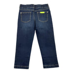 TRUSSARDI jeans tinta unita con stampa Blu per Bambino TBA24035JE BLU TRUSSARDI 