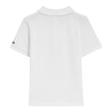 Boss Polo Mezza Manica Tinta Unita per Neonato J52100X BIANCO BOSS 