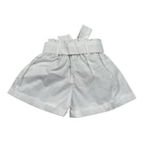 Janice Short tinta unita con Elastico In Vita Bianco per Neonata JN792N BIANCO JANICE 
