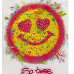 So Twee By Miss Grant T-Shirt Girocollo Tinta Unita con Brillantini per Bambina ST0057 BIANCO SO TWEE BY MISS GRANT 